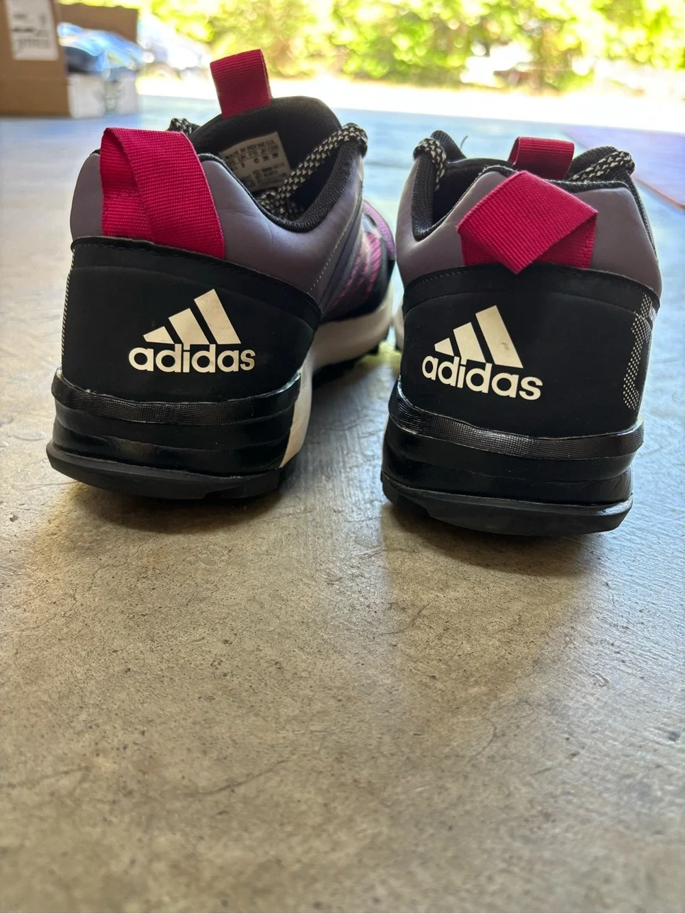 Adidas Kanadia TR7 Women's Trail Sneakers in Purple & Pink sz 9.5 Wmns